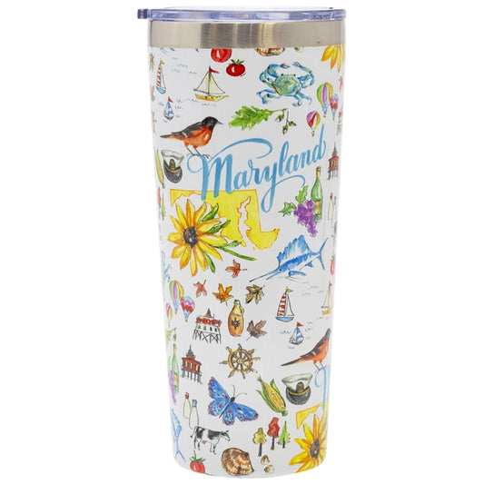Maryland 22 oz. Stainless Steel Tumbler